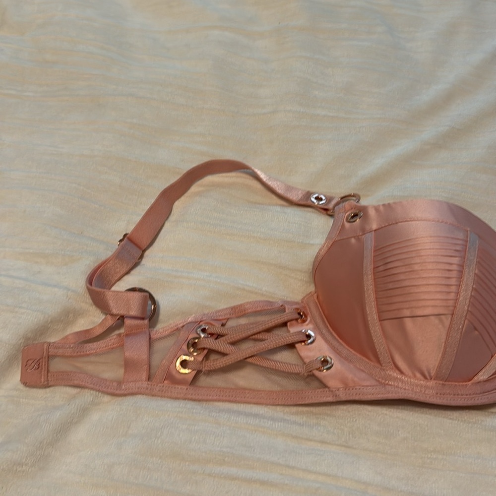 Pink Honey Birdette push-up bra 32D - Picture 2 of 3